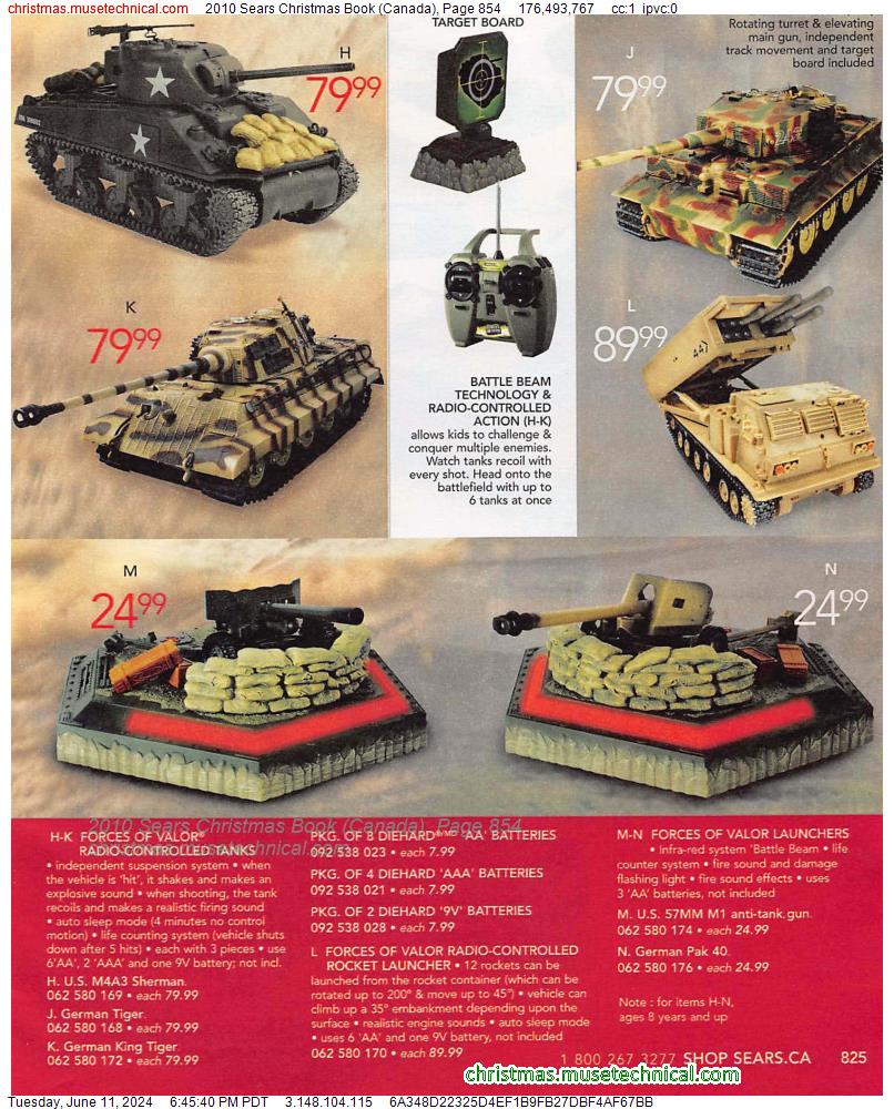 2010 Sears Christmas Book (Canada), Page 854