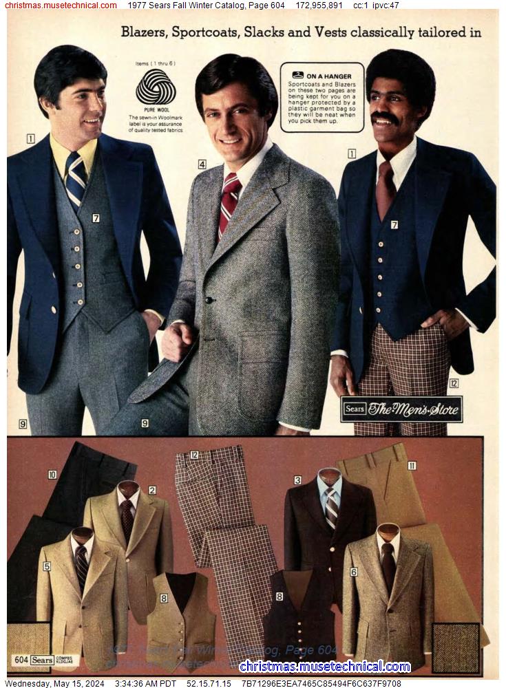 1977 Sears Fall Winter Catalog, Page 604