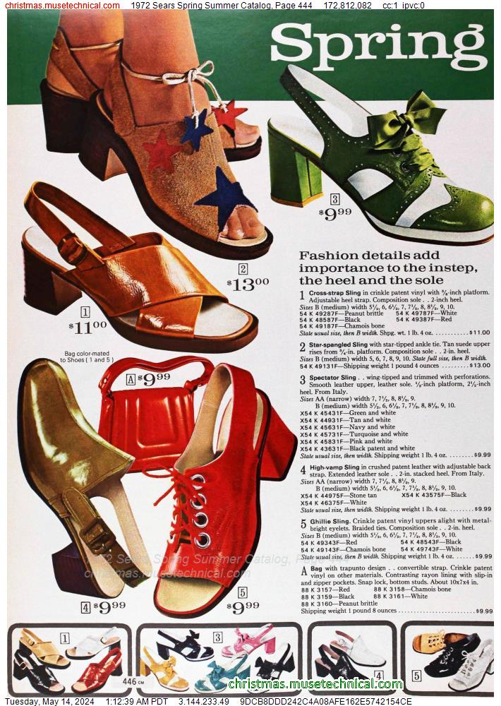 1972 Sears Spring Summer Catalog, Page 444
