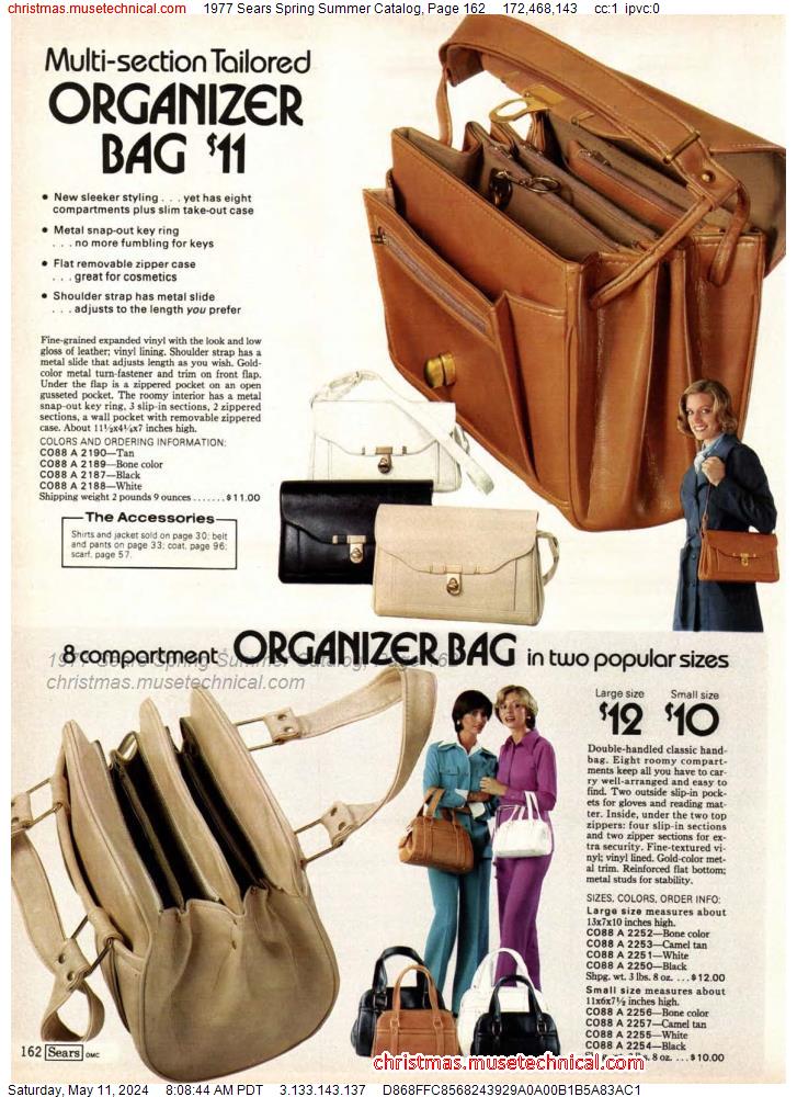 1977 Sears Spring Summer Catalog, Page 162