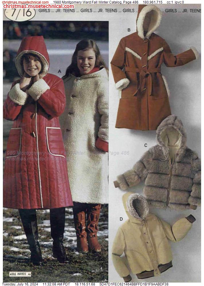 1980 Montgomery Ward Fall Winter Catalog, Page 486