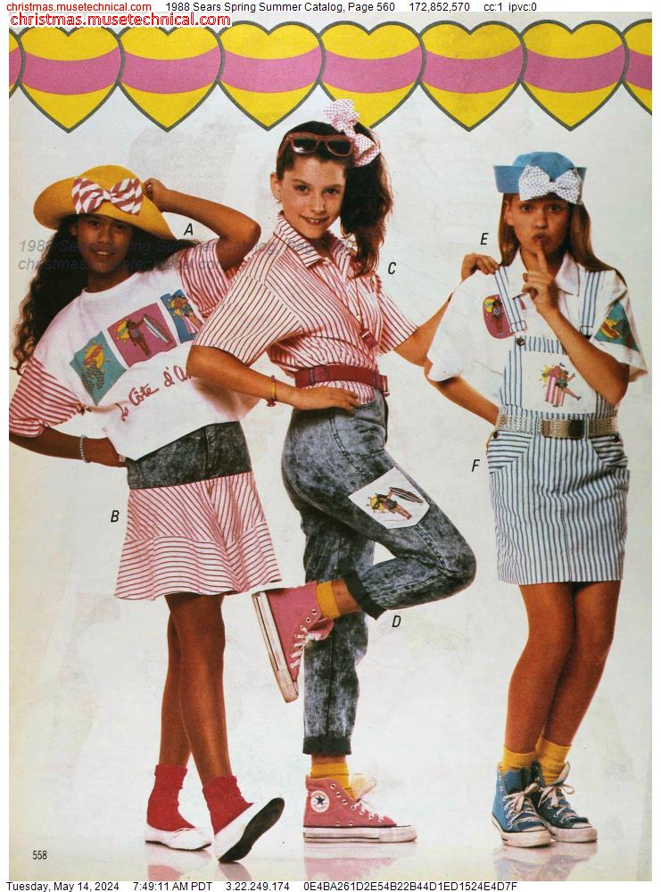 1988 Sears Spring Summer Catalog, Page 560