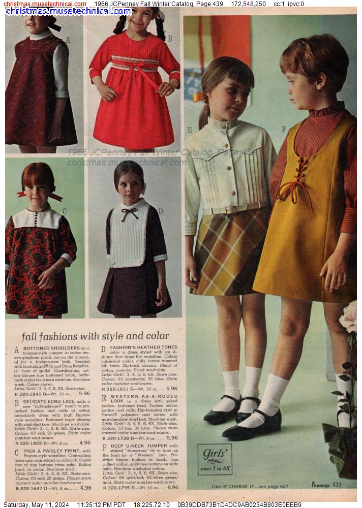 1966 JCPenney Fall Winter Catalog, Page 439