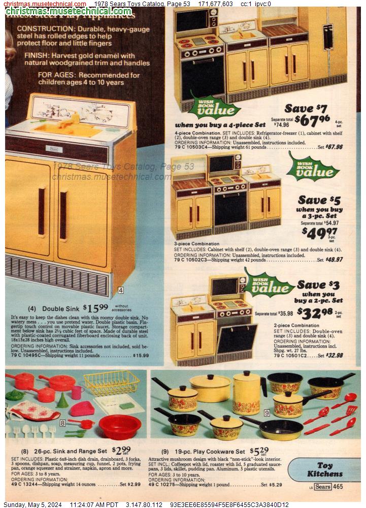 1978 Sears Toys Catalog, Page 53