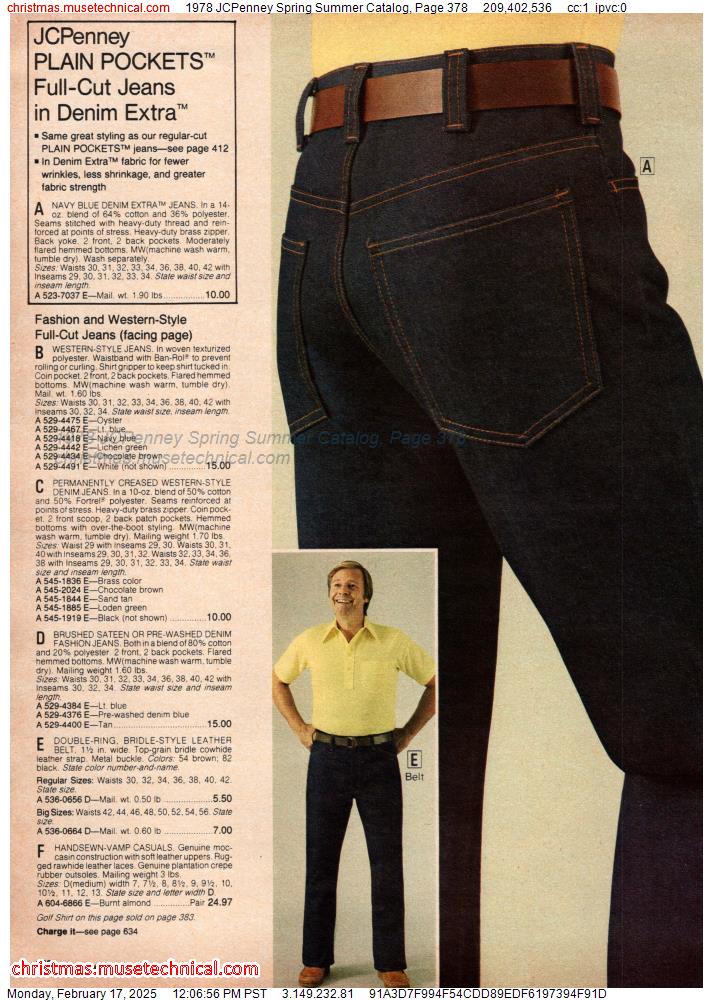 1978 JCPenney Spring Summer Catalog, Page 378