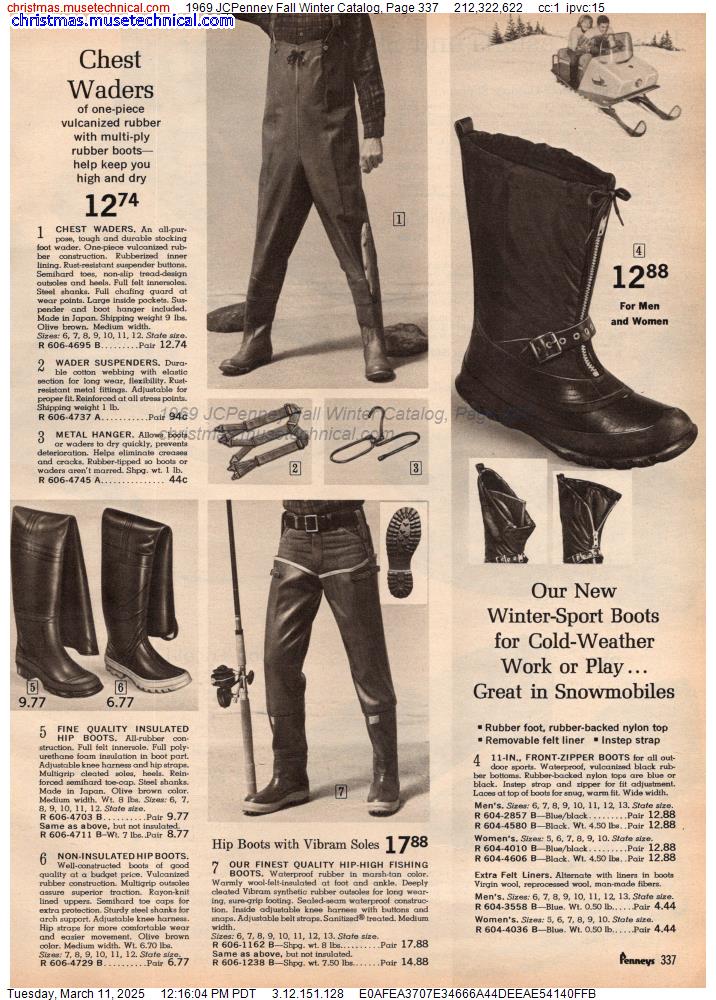 1969 JCPenney Fall Winter Catalog, Page 337