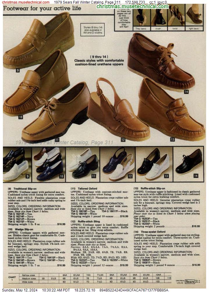 1979 Sears Fall Winter Catalog, Page 311