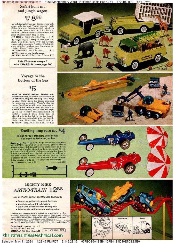 1968 Montgomery Ward Christmas Book, Page 271