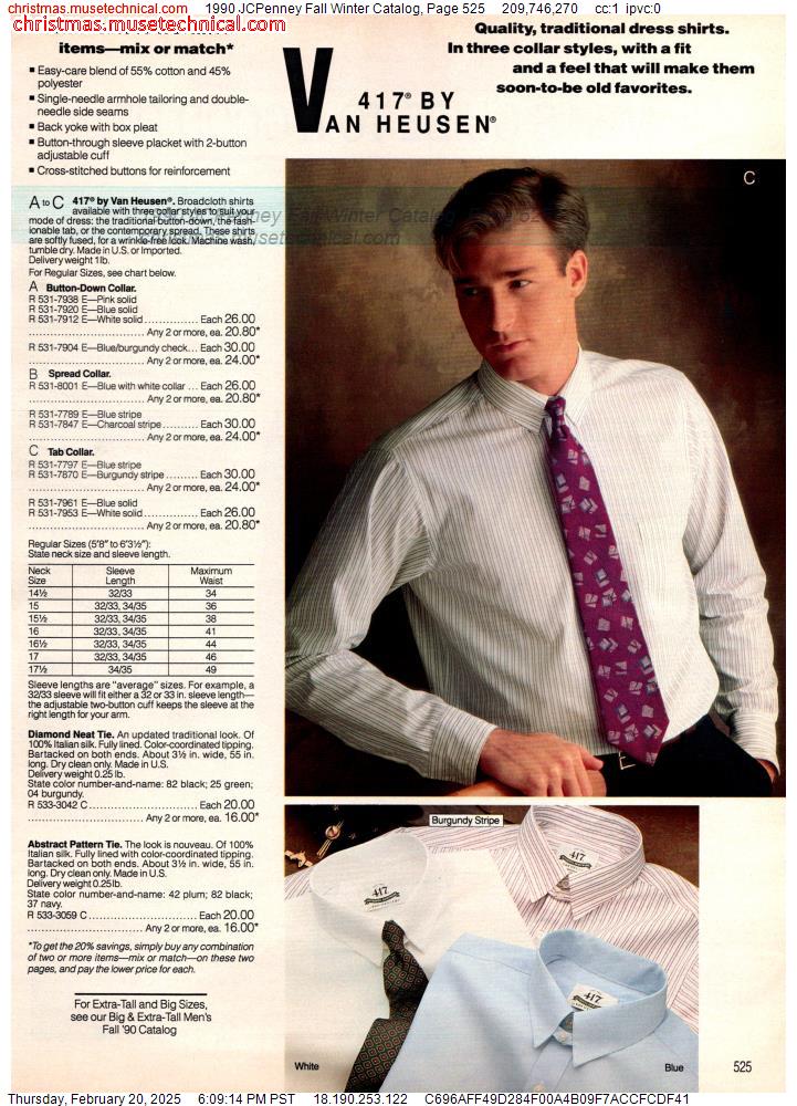 1990 JCPenney Fall Winter Catalog, Page 525