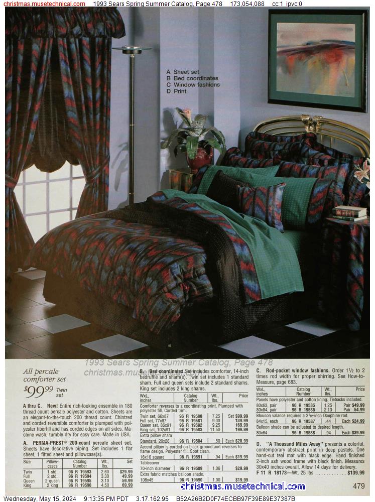 1993 Sears Spring Summer Catalog, Page 478