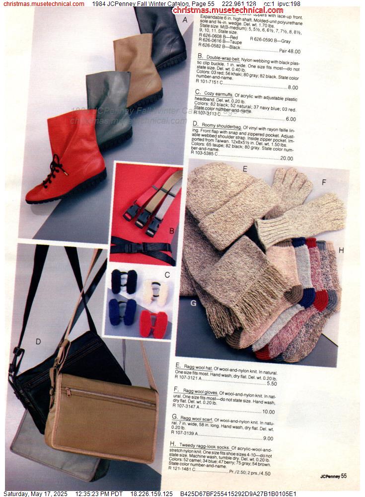 1984 JCPenney Fall Winter Catalog, Page 55