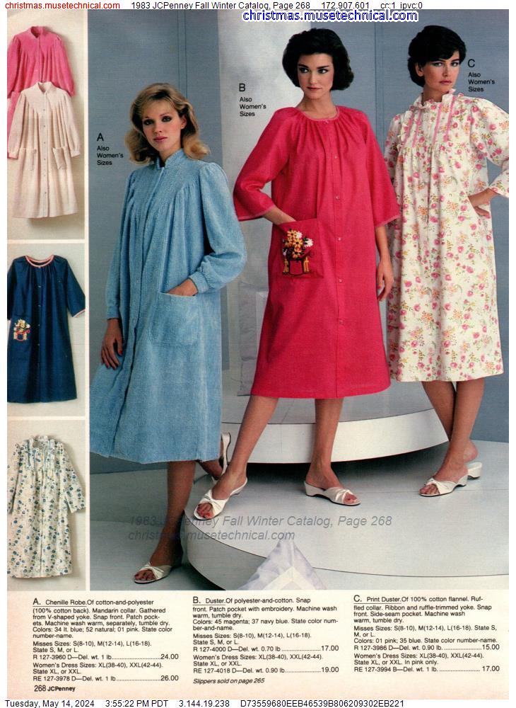 1983 JCPenney Fall Winter Catalog, Page 268