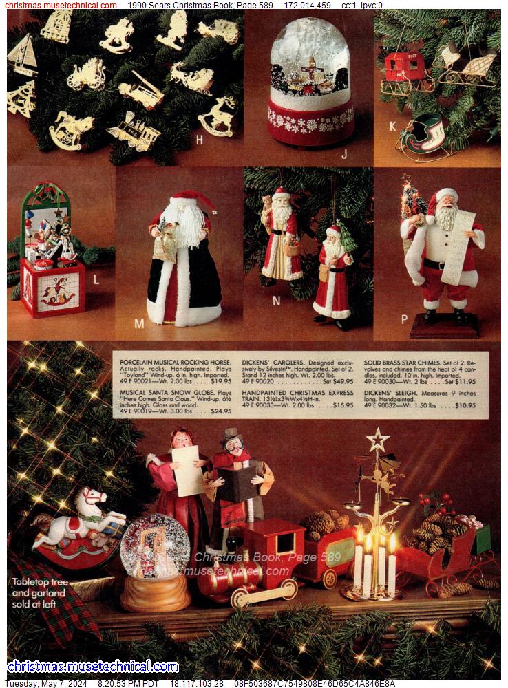 1990 Sears Christmas Book, Page 589