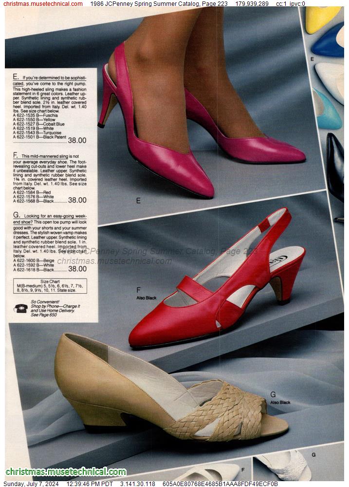 1986 JCPenney Spring Summer Catalog, Page 223