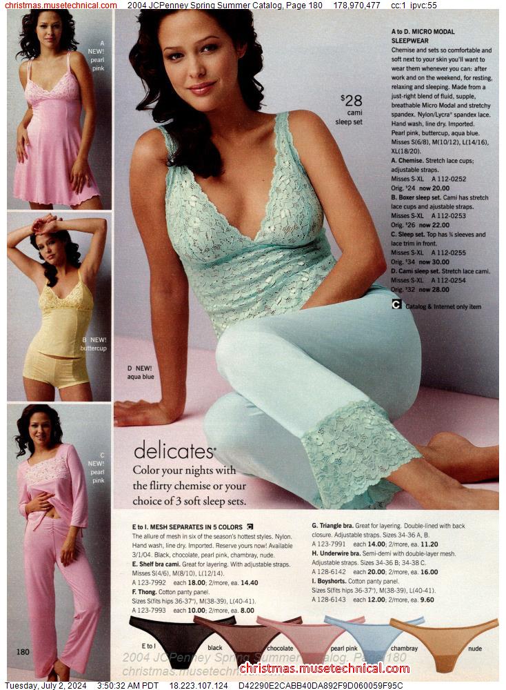 2004 JCPenney Spring Summer Catalog, Page 180