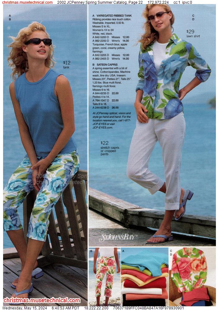 2002 JCPenney Spring Summer Catalog, Page 22