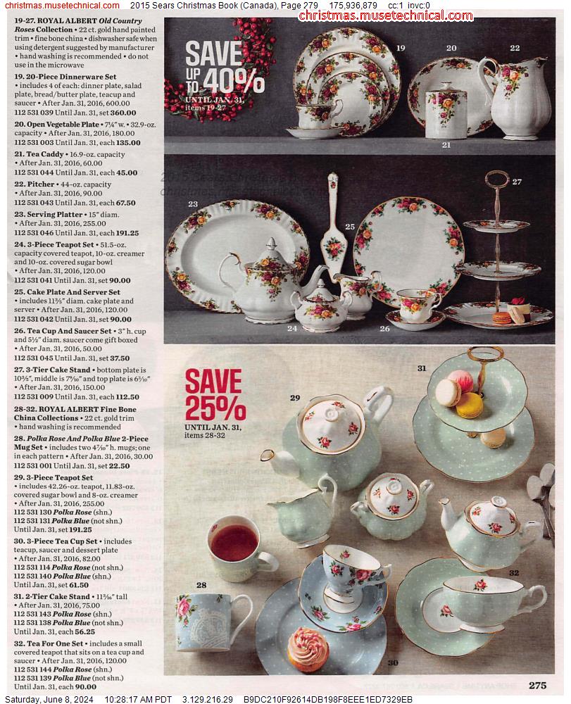 2015 Sears Christmas Book (Canada), Page 279