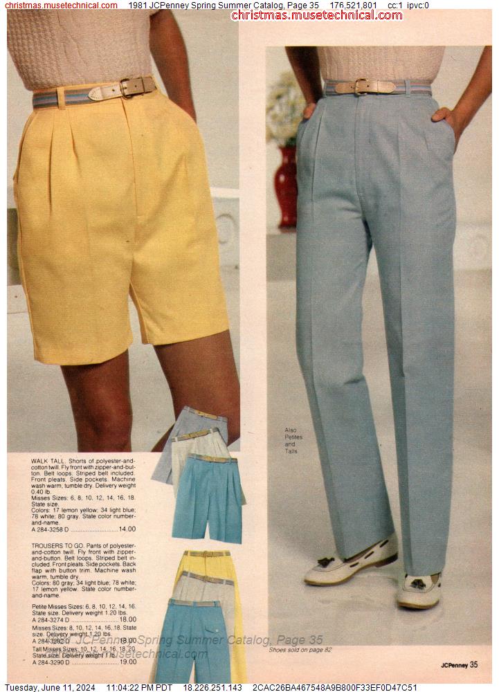 1981 JCPenney Spring Summer Catalog, Page 35