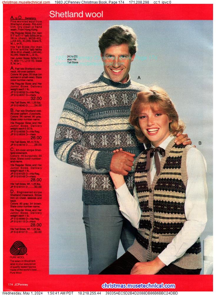 1983 JCPenney Christmas Book, Page 174