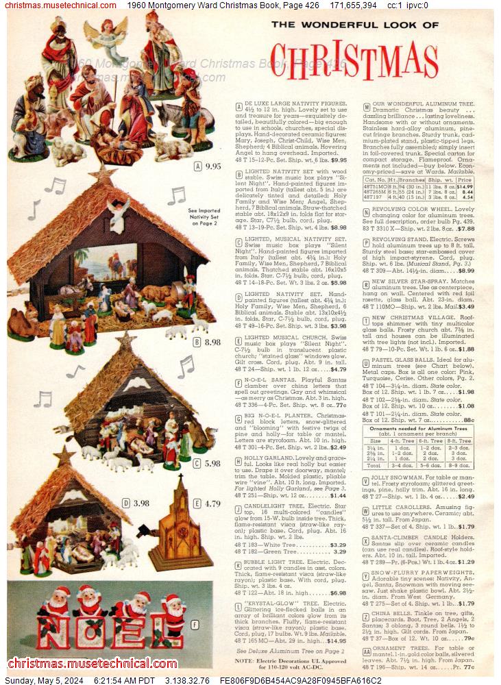 1960 Montgomery Ward Christmas Book, Page 426