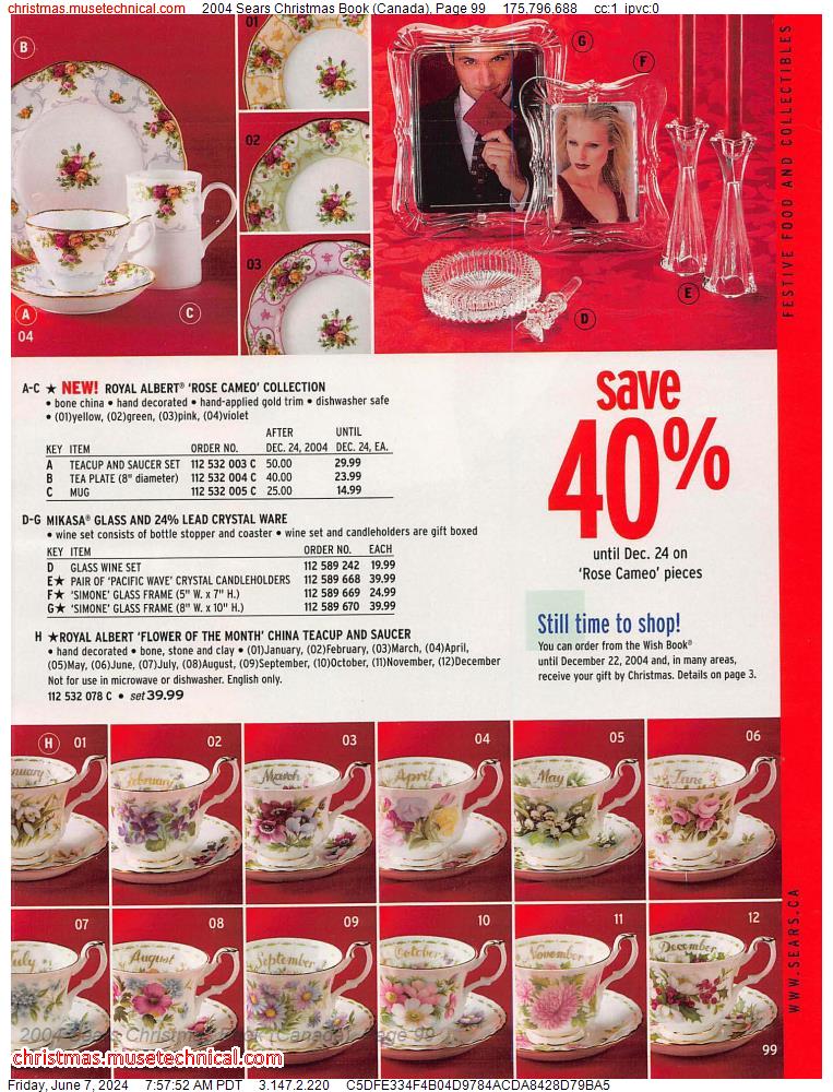 2004 Sears Christmas Book (Canada), Page 99
