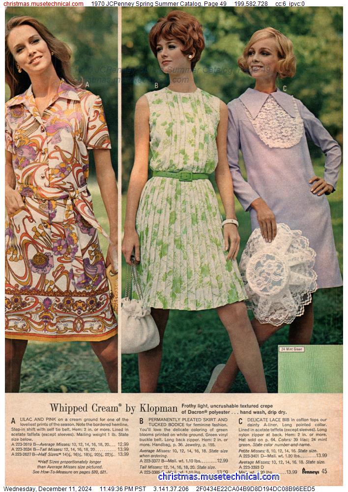 1970 JCPenney Spring Summer Catalog, Page 49