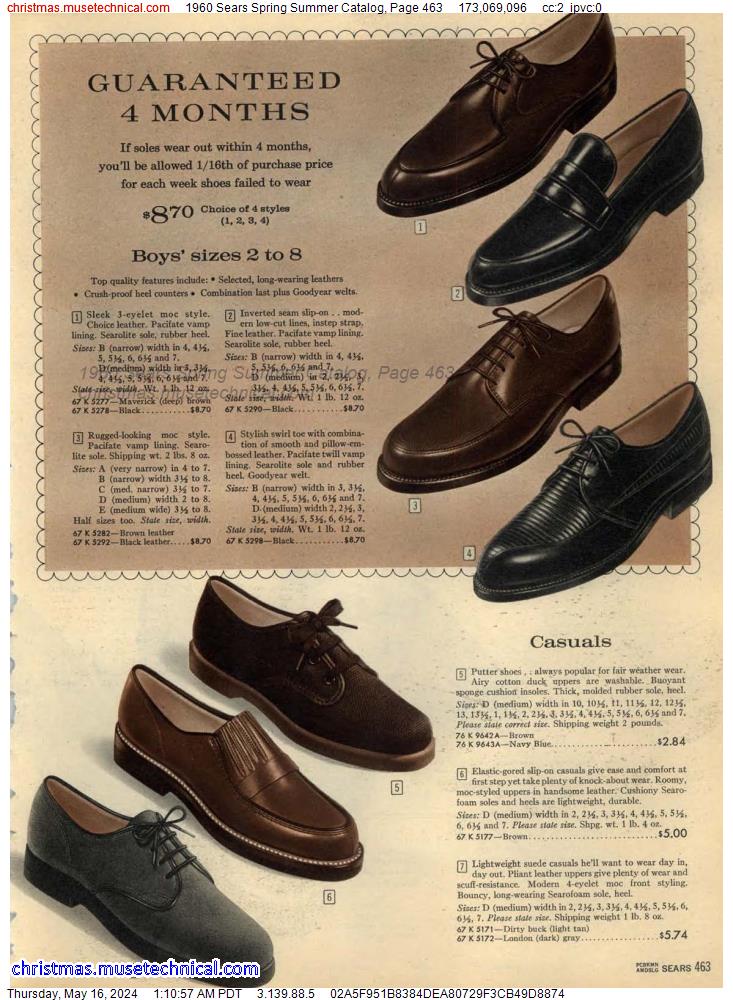 1960 Sears Spring Summer Catalog, Page 463