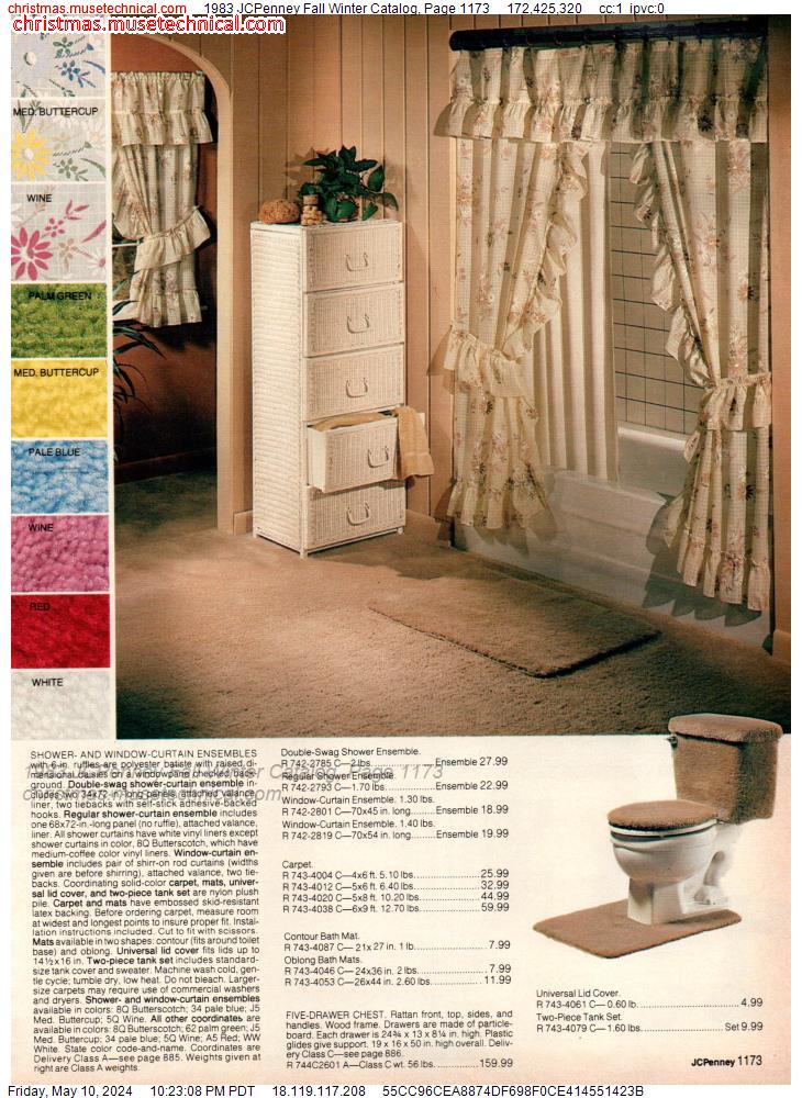 1983 JCPenney Fall Winter Catalog, Page 1173