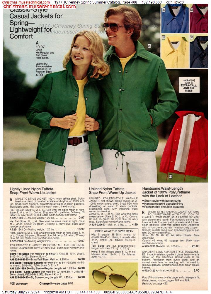 1977 JCPenney Spring Summer Catalog, Page 408