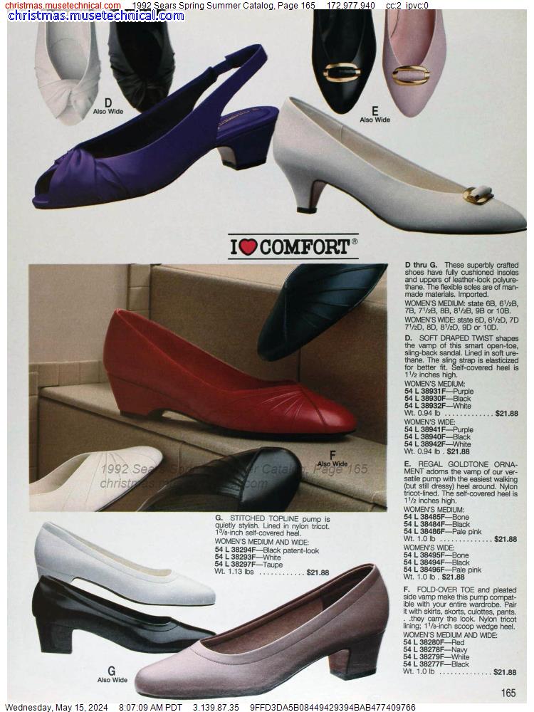 1992 Sears Spring Summer Catalog, Page 165