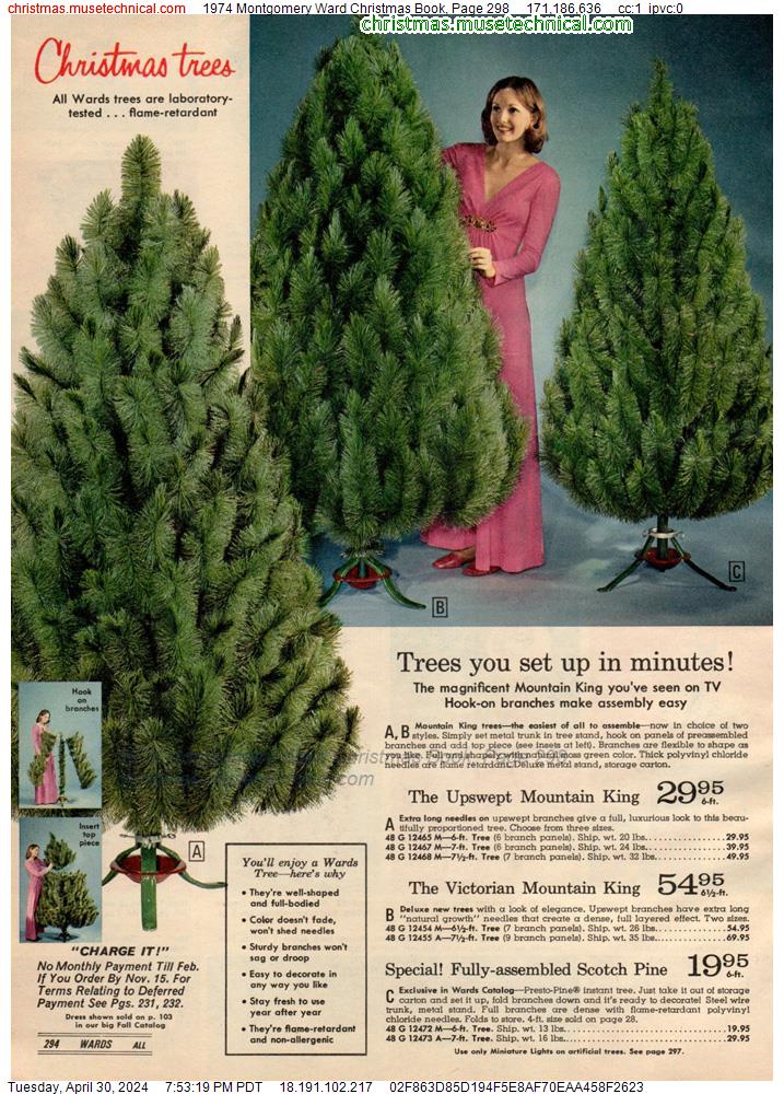 1974 Montgomery Ward Christmas Book, Page 298
