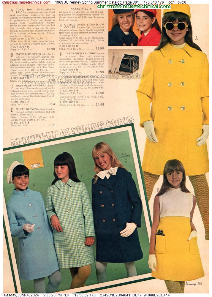 1969 JCPenney Spring Summer Catalog, Page 301