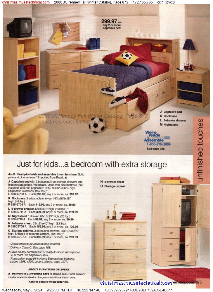2000 JCPenney Fall Winter Catalog, Page 873