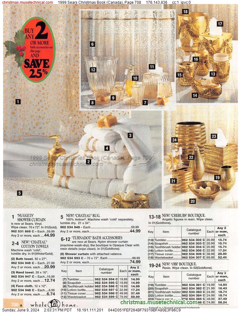 1999 Sears Christmas Book (Canada), Page 708