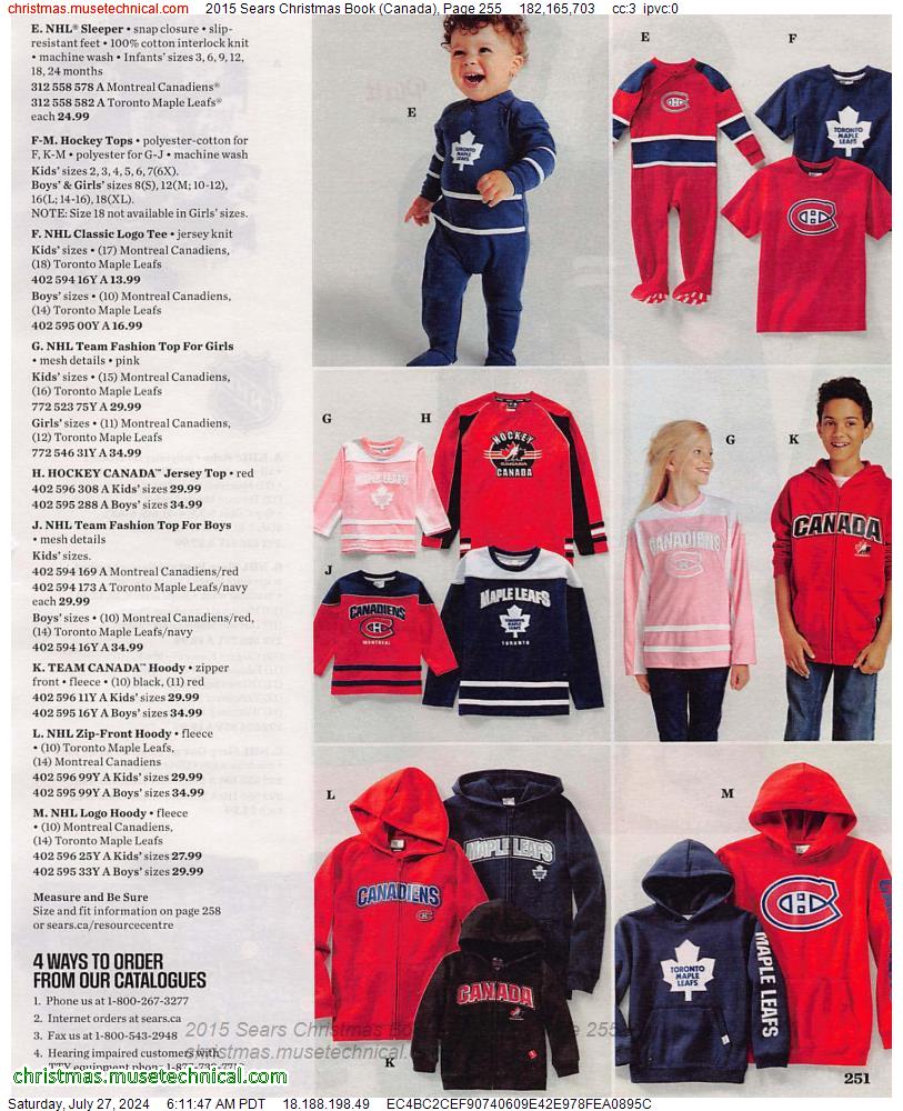 2015 Sears Christmas Book (Canada), Page 255