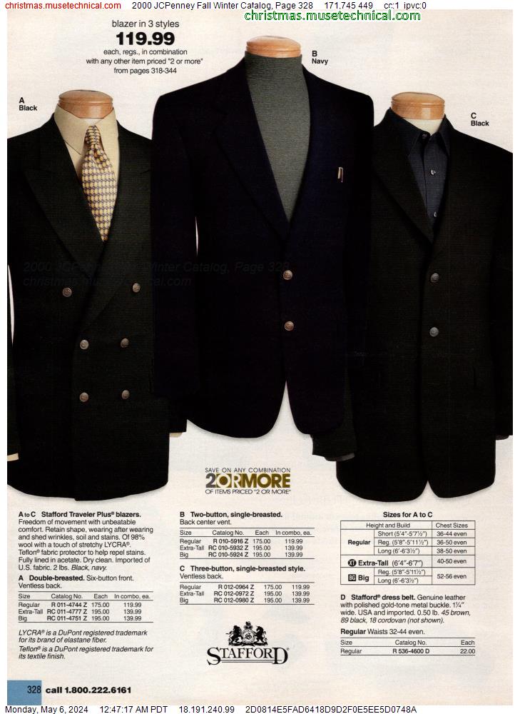 2000 JCPenney Fall Winter Catalog, Page 328