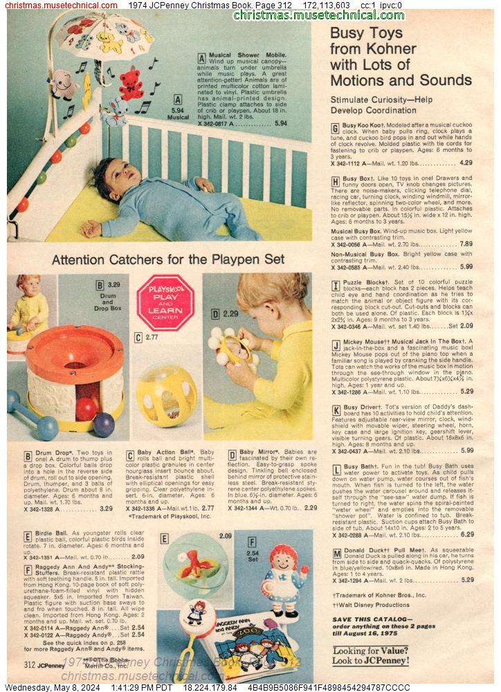 1974 JCPenney Christmas Book, Page 312