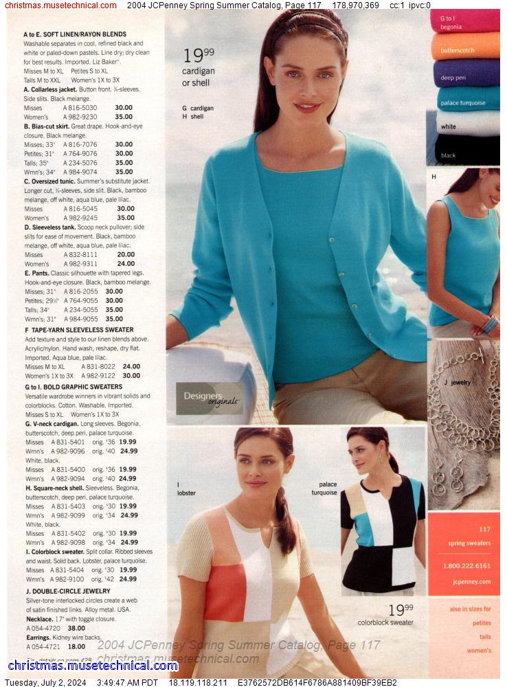2004 JCPenney Spring Summer Catalog, Page 117