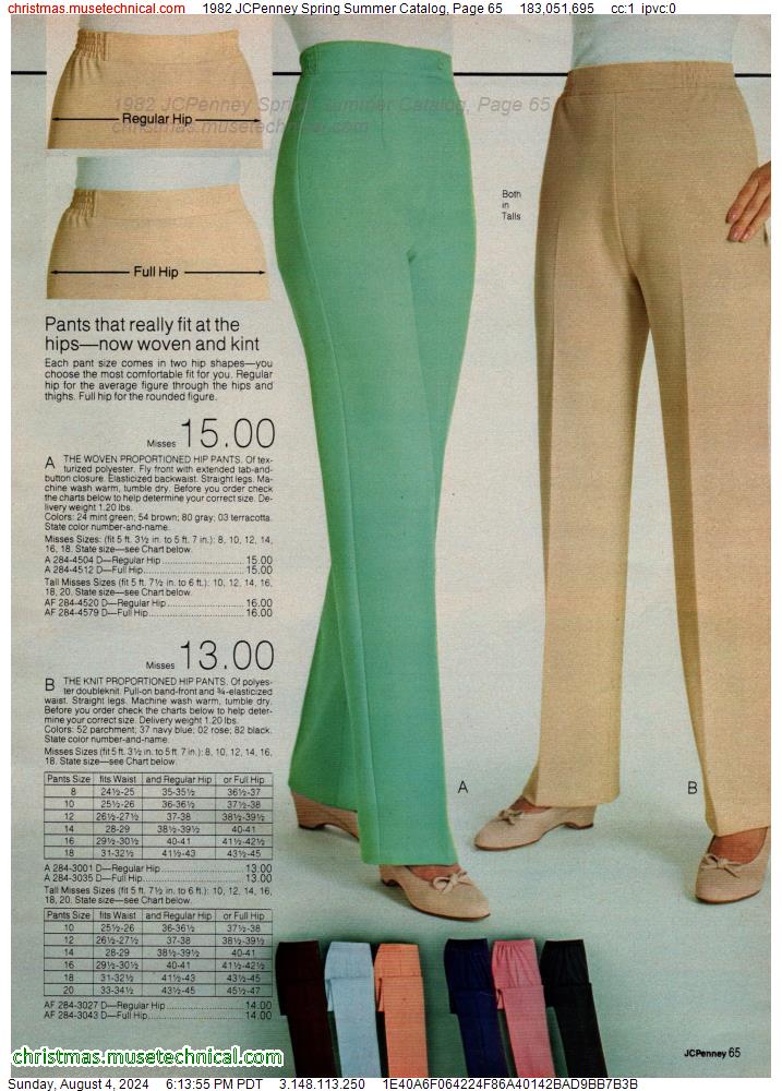 1982 JCPenney Spring Summer Catalog, Page 65