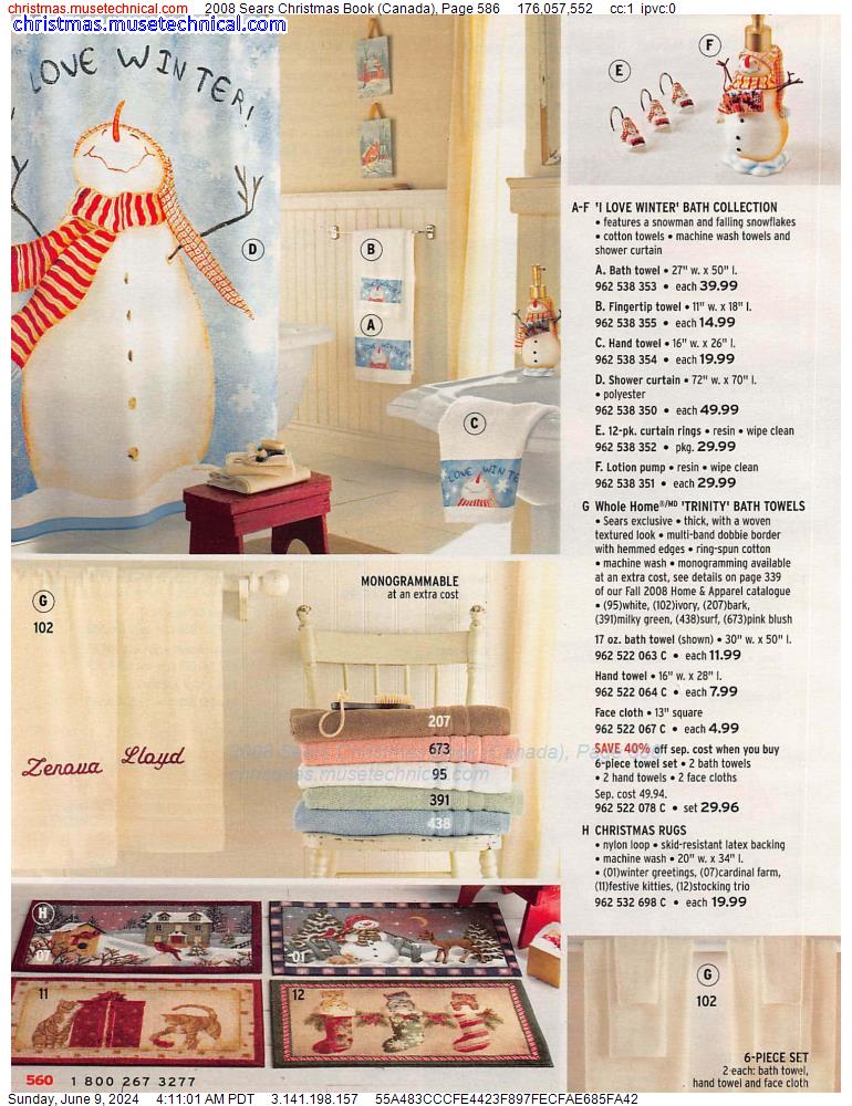 2008 Sears Christmas Book (Canada), Page 586