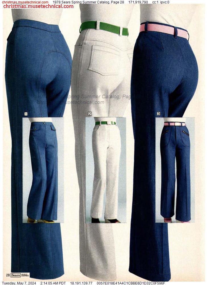 1978 Sears Spring Summer Catalog, Page 28