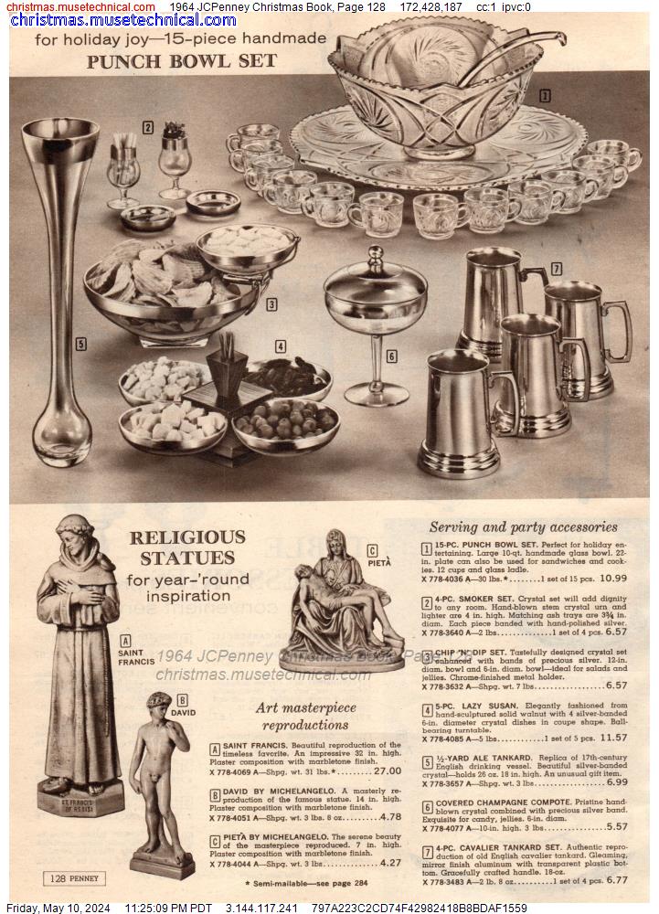 1964 JCPenney Christmas Book, Page 128