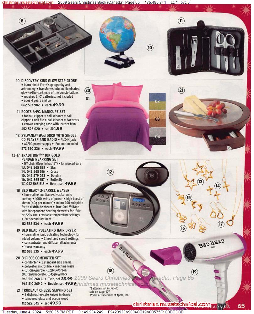 2009 Sears Christmas Book (Canada), Page 65