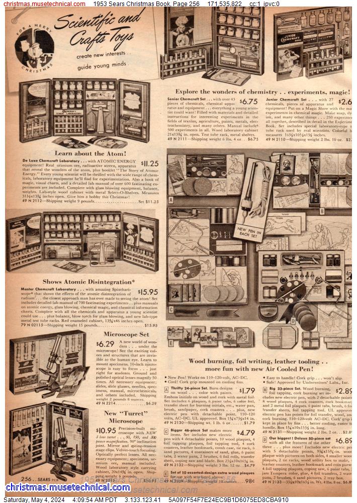 1953 Sears Christmas Book, Page 256