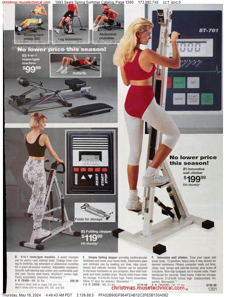 1993 Sears Spring Summer Catalog, Page 1390