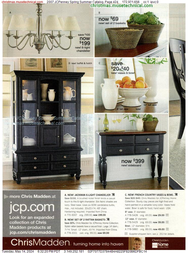 2007 JCPenney Spring Summer Catalog, Page 424