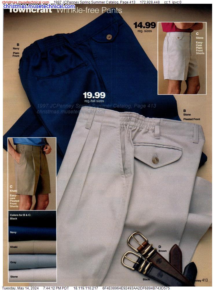 1997 JCPenney Spring Summer Catalog, Page 413