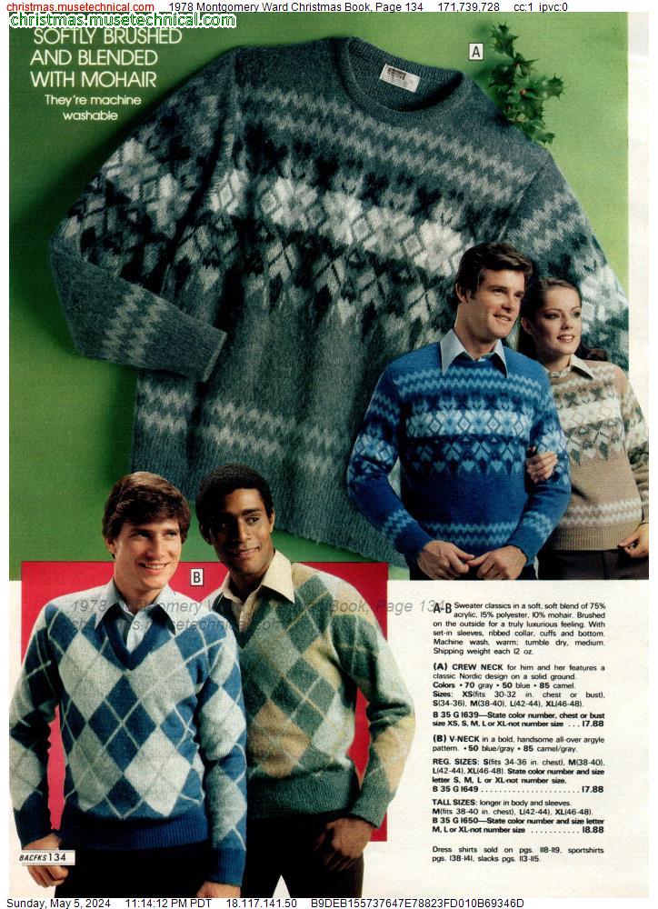 1978 Montgomery Ward Christmas Book, Page 134
