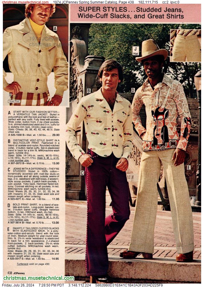 1974 JCPenney Spring Summer Catalog, Page 438