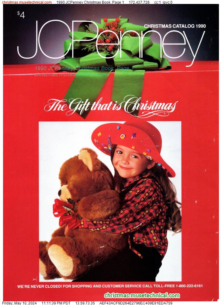 1990 JCPenney Christmas Book, Page 1
